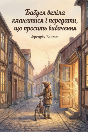 Бабуся веліла кланятися і передати, що просить вибачення Фредрік Бакман (українською)