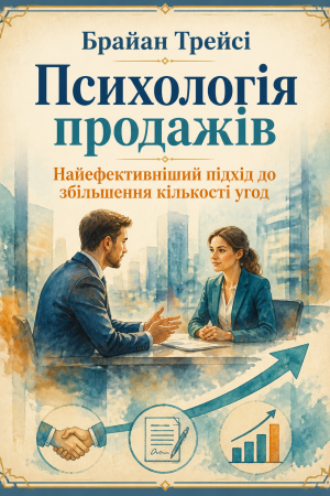 Психологія продажів. Найефективніший підхід до збільшення кількості угод Брайан Трейсі (українською)